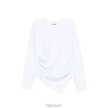 GANNI 26FW ���� ž A1040543 151 WHITE26FW ���� ž A1040543 151 WHITE