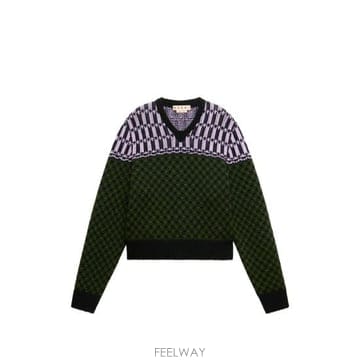마르니 스웨터 그린