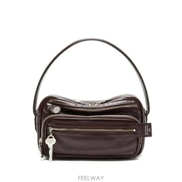 26FW 아크네 스튜디오 카메로 파티 숄더백 C10240 CHOBR BROWN
