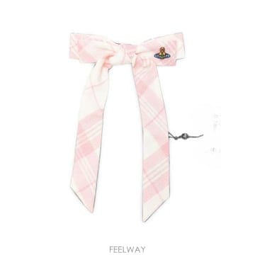 비비안웨스트우드 헤어 액세서리 퍼플 레드