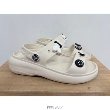 크록스 여성 샌들 220