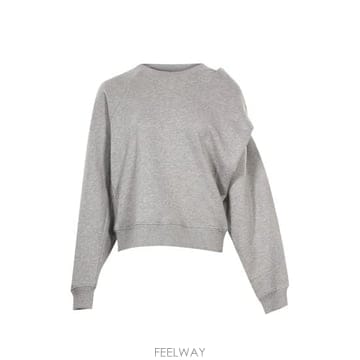 Dries Van Noten 26FW �帮�� �� ��ư ���� Ƽ���� 4612 011134 813 GREY26FW �帮�� �� ��ư ���� Ƽ���� 4612 011134 813 GREY