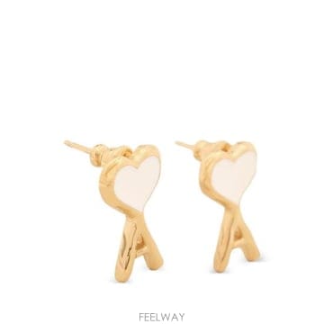 Ami 26FW �ƹ� �̾ UJW465 HW0026 A293 GOLD WHITE26FW �ƹ� �̾ UJW465 HW0026 A293 GOLD WHITE