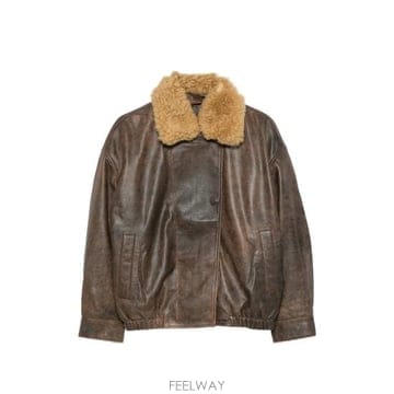 26FW 알13 가죽 자켓 R13WR676 R868A BROWN
