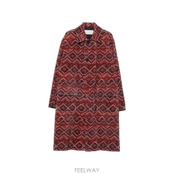 Dries Van Noten 26FW �帮�� �� ��ư ��Ʈ 4028 020204 352 RED BLACK26FW �帮�� �� ��ư ��Ʈ 4028 020204 352 RED BLACK