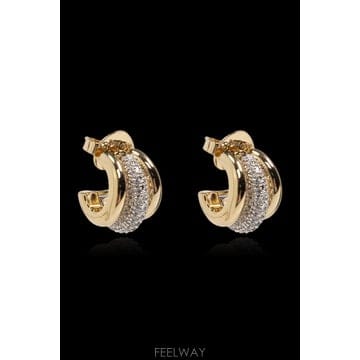 Kate Spade 26FW ����Ʈ�����̵� Earrings with shimmering ũ����Ż KO9190CLEARGOLD T26FW ����Ʈ�����̵� Earrings with shimmering ũ����Ż 