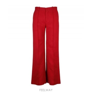 See by Chloe 18FW See by Chloe pantaloni CHS18APA13003DUSKYRED634 TP5812818FW See by Chloe pantaloni CHS18APA13003DUSKYRED634 T
