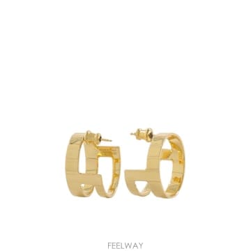 | Other Brand | 22FW IVI ���� earrings ER009YGGOLDPLEATED TP57728964722FW IVI ���� earrings ER009YGGOLDPLEATED TP577289647