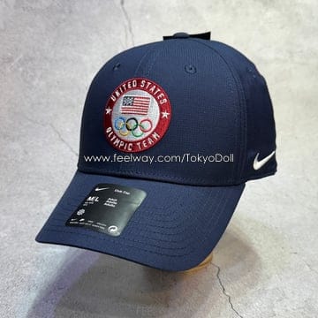 (국내배송) 나이키 스우시 모자 올림픽로고 TEAM USA립스탑 드라이핏 러닝볼캡 빅사이즈