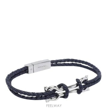 Ferragamo 26FW ����䷹ ��󰡸� ���� �극�̽��� Bangle 796088770422BLUE TP58080953726FW ����䷹ ��󰡸� ���� �극�̽��� Bangle 79608877