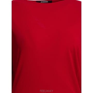 Jacquemus 26SS ��ũ���� Mistral ��Ʈ �巹�� DRW00823AJ00253RED TP57748086926SS ��ũ���� Mistral ��Ʈ �巹�� DRW00823AJ00253RED T