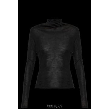 Victoria Beckham 26FW ���丮�ƺ��� �� sleeve ž 1426JTP007656A0BLACK TP58119041126FW ���丮�ƺ��� �� sleeve ž 1426JTP007656A0BLACK TP