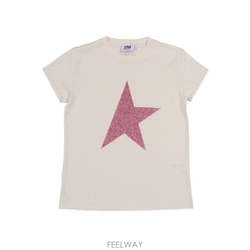 Golden Goose 26SS ��籸�� T ���� ��Ÿ in ��ư ���� with glitter ����Ʈ ��籸�� GKP01273P0026SS ��籸�� T ���� ��Ÿ in ��ư ���� with glitter ��
