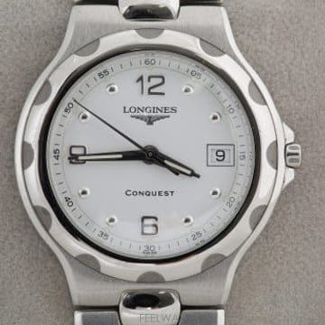 론진 콘퀘스트 Longines Conquest 화이트 다이얼 쿼츠