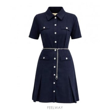 Michael Kors 26SS ����Ŭ�ھ ���� �巹�� MR683BX667409MIDNIGHTBLUE TP57956464026SS ����Ŭ�ھ ���� �巹�� MR683BX667409MIDNIGHTBLU