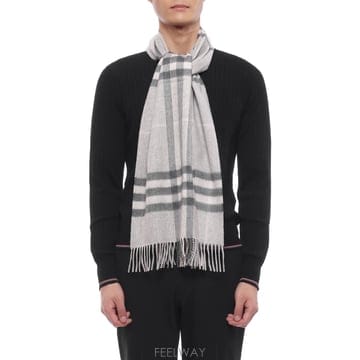 Burberry 26FW_0827 ���� üũ ĳ�ù̾� ���÷� 8112637_MITTEN_GREY_M26FW_0827 ���� üũ ĳ�ù̾� ���÷� 8112637_MITTEN_GRE