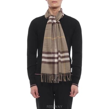 Burberry 26FW_0827 ���� üũ ĳ�ù̾� ���÷� 8112647_VOLE_BROWN_M26FW_0827 ���� üũ ĳ�ù̾� ���÷� 8112647_VOLE_BROWN