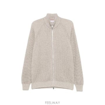 Brunello Cucinelli �׶�����Ÿ �ؿ� ���ڷ� ��ġ�ڸ� ���� CASHMERE ����� M22700506CUT04�׶�����Ÿ �ؿ� ���ڷ� ��ġ�ڸ� ���� CASHMERE �����