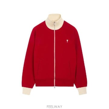 Ami �׶�����Ÿ �ؿ� �ƹ� ���� AMI DE COEUR ZIPPED SWEAT���� USW796JE0245A202�׶�����Ÿ �ؿ� �ƹ� ���� AMI DE COEUR ZIPPED SWEAT��
