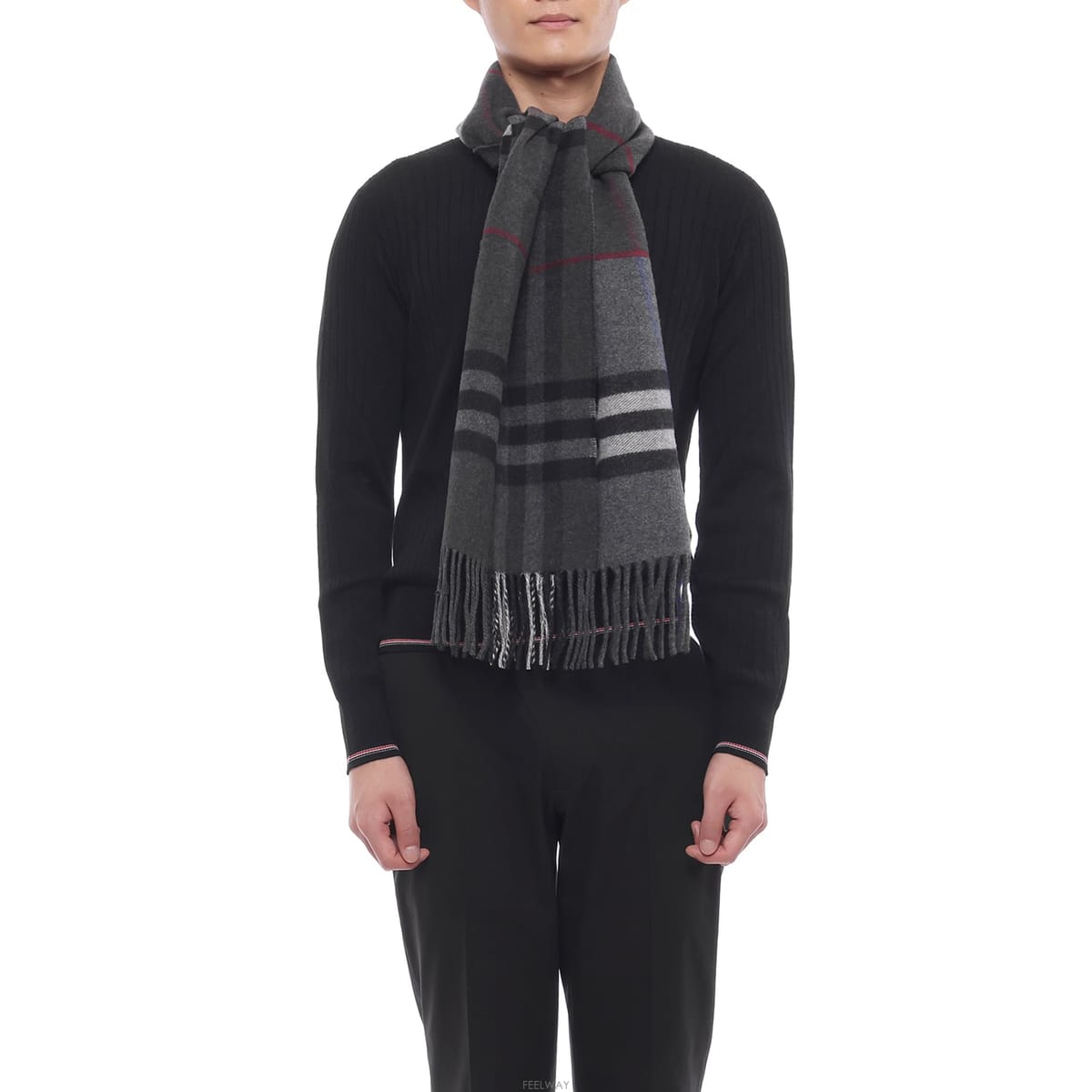 Burberry 26FW ���� ��Ʈ��Ʈ üũ ĳ�ù̾� ���÷� (8117706 MARLBOROUGH CHARCOAL M 2626FW ���� ��Ʈ��Ʈ üũ ĳ�ù̾� ���÷� (8117706 MAR