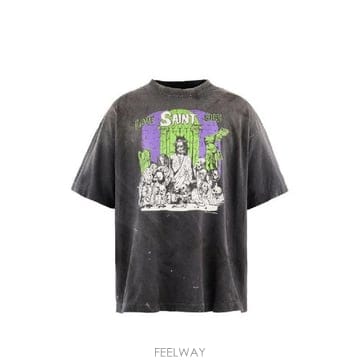 | Other Brand | �׶�����Ÿ �ؿ� SAINT MXXXXXX ���� LOVE SICK Ƽ���� SMMK10000003BLACK�׶�����Ÿ �ؿ� SAINT MXXXXXX ���� LOVE SICK Ƽ���� SM