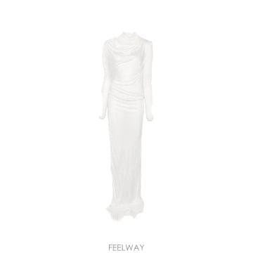 GUCCI �׶�����Ÿ �ؿ� ���� ���� DRAPED �յ巹�� ���ǽ� A007TEZAMSF9003�׶�����Ÿ �ؿ� ���� ���� DRAPED �յ巹�� ���ǽ� A007T