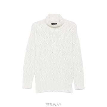 Fabiana Filippi �׶�����Ÿ �ؿ� �ĺ�Ƴ� �ʸ��� ���� WOOL BLEND TURTLE NECK ������ MAD226F462M4�׶�����Ÿ �ؿ� �ĺ�Ƴ� �ʸ��� ���� WOOL BLEND TURTLE