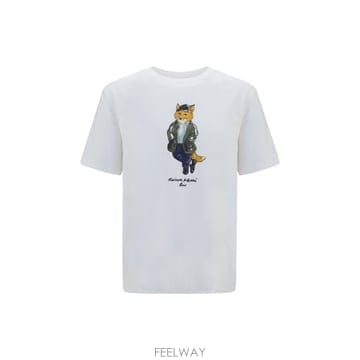 Maison Kitsune �ؿ� ���¸���� AW26 ���� Ű���� ���� ���˵� ���� ��ư Ƽ���� MRMJT22KJ7025_P100�ؿ� ���¸���� AW26 ���� Ű���� ���� ���˵� ���� ��ư