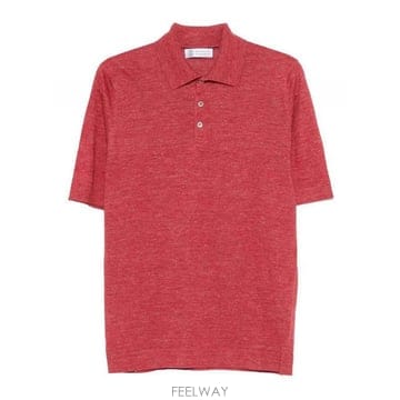 Brunello Cucinelli 26SS ���ڷ� ��ġ�ڸ� ���� T ���� M2L00315C7781RED TP57956393226SS ���ڷ� ��ġ�ڸ� ���� T ���� M2L00315C7781RED TP