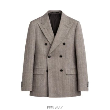 | Other Brand | 26SS Tagliatore Double breasted linen blend ���� JPARIGI10BA4026SS Tagliatore Double breasted linen blend ���� JPARI