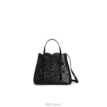 Alaia 26FW �˶��̾� �� ���̺� ���� ī����Ų �̳� 20 �� AA1S06720I251 999 BLACK26FW �˶��̾� �� ���̺� ���� ī����Ų �̳� 20 �� AA1