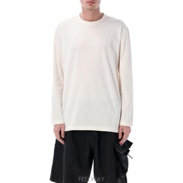 Yohji Yamamoto 26SS Y 3 Ŭ���� L S TEE KQ9777WHT TP57924555426SS Y 3 Ŭ���� L S TEE KQ9777WHT TP579245554