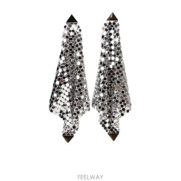 rabanne ���ڶ�� Rabanne Pixel Earrings 19ABB0038MET042P040 TP577989920���ڶ�� Rabanne Pixel Earrings 19ABB0038MET042P040 TP