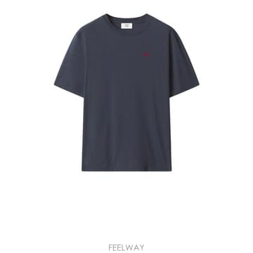 Maison Kitsune 26FW ����Ű���� ���� Ƽ���� MRMJT00KJ7026 0413 CLASSIC NAVY26FW ����Ű���� ���� Ƽ���� MRMJT00KJ7026 0413 CLASSIC