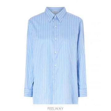 AURALEE 26SS Auralee ���� ���� A26SS03CSSAXBLUESTRIPELIGHTBLUE TP580891526SS Auralee ���� ���� A26SS03CSSAXBLUESTRIPELIGHTBLUE