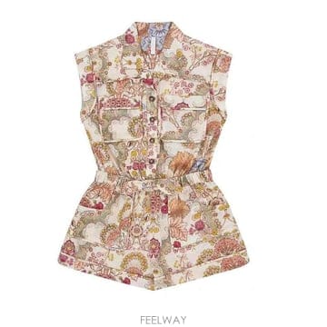 Zimmermann 26SS ���Ӹ� Tracksuit With ����Ʈ 1367YRS263WALLPAPERFLORALCREAM T26SS ���Ӹ� Tracksuit With ����Ʈ 1367YRS263WALLPAPERF