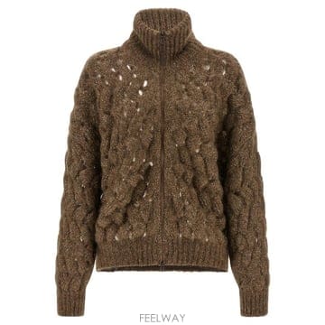 Brunello Cucinelli 26FW ���ڷ� ��ġ�ڸ� MAGLIERIA MNT347516CLE69 TP57888642326FW ���ڷ� ��ġ�ڸ� MAGLIERIA MNT347516CLE69 TP5788