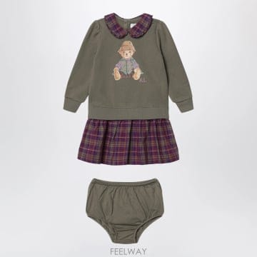Ralph Lauren 26FW ���� ���� �η� �ø��� �׸� ���� ���� �� piece �� with culotte 310B26821026FW ���� ���� �η� �ø��� �׸� ���� ���� �� piece �� 