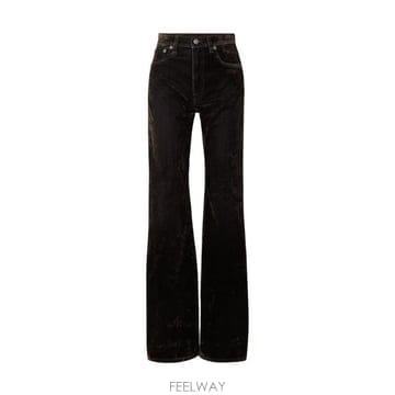 24FW R13 여성 진 R13W7020D266AFLOCKEDBROWNBLACK TP578083539