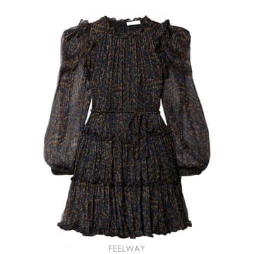 ULLA JOHNSON 23SS ��� ���� ���� �巹�� FA230107PRDTMULTI TP57808342223SS ��� ���� ���� �巹�� FA230107PRDTMULTI TP5780834