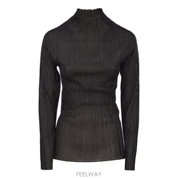 Fabiana Filippi 26FW �ĺ�Ƴ� �ʸ��� Ribbed lurex ��Ʋ�� ������ in viscose MAD216F085M25626FW �ĺ�Ƴ� �ʸ��� Ribbed lurex ��Ʋ�� ������ in vis