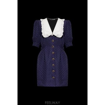 ALESSANDRA RICH 26FW �˷�����ġ ��Ÿ ����Ʈ �巹�� FABX4390F48531844NAVYBLUE TP5807278926FW �˷�����ġ ��Ÿ ����Ʈ �巹�� FABX4390F485318