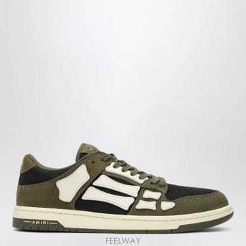 Amiri 26FW AMIRI Skel ž �ο� ����Ŀ�� in ���� army �׸� ȭ��Ʈ AMSNSN1077LE00126FW AMIRI Skel ž �ο� ����Ŀ�� in ���� army �׸� ȭ