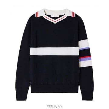 Wales Bonner 24SS WALES BONNER ���� ������ WA24KN23WO07599NAVYWHITENAVY TP580724SS WALES BONNER ���� ������ WA24KN23WO07599NAVYWHITE
