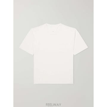 26 FW 비즈빔 아이보리 점보 코튼 티셔츠 TP581356181