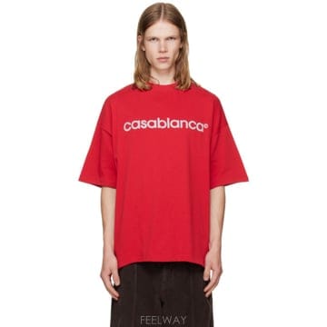 CASABLANCA 26 FW ī�����ī ���� �ΰ� ���������� Ƽ���� 262195M21304226 FW ī�����ī ���� �ΰ� ���������� Ƽ���� 262195M21
