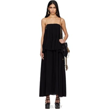 Chloe 26 FW ���ο� ���� ��ũ ���� �ƽ� �巹�� 261338F05500026 FW ���ο� ���� ��ũ ���� �ƽ� �巹�� 261338F055000