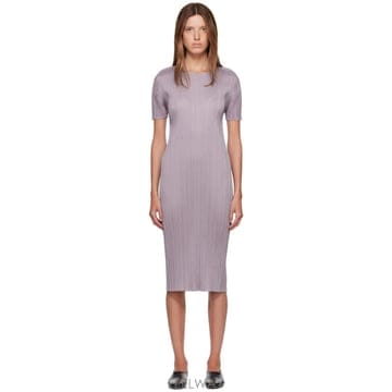 Issey Miyake 26 FW �ø��� �ø��� �̼��� �̾��� ���� �ս��� �÷� ��Ž�Ʈ �̵� �巹�� 262941F05403126 FW �ø��� �ø��� �̼��� �̾��� ���� �ս��� �÷� ��