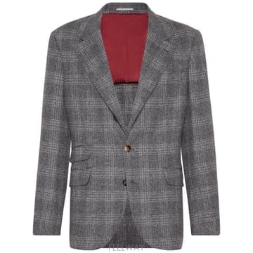 Brunello Cucinelli 26 FW ���ڷ� ��ġ�ڸ� üũ ���� �������� MY4677BWDC021 TP44582026426 FW ���ڷ� ��ġ�ڸ� üũ ���� �������� MY4677BWDC0