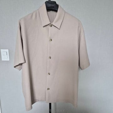 24SS TIME 타임 95 오버핏 셔켓 셔츠 M-반팔-586